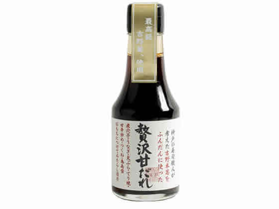 【商品説明】吉野本葛をふんだんに使用した贅沢な甘だれです．【仕様】松鶴の調味料は1本1本職人の手造り．外部への工場へ製造委託は一切しておりません．鰹節は枕崎のモノでも7％しか手に入らない本枯節を使用し昆布も北海道の利尻昆布です．安心安全に召し上がって頂きたい思いから保存料／着色料／甘味料／無添加．人工アミノ酸や鰹節／昆布のエキス類も一切不使用となっております．【備考】【賞味期限2026.11月】【検索用キーワード】松鶴　ショウカク　しょうかく　贅沢甘だれ　ぜいたくあまだれ　ゼイタクアマダレ　150ml　たれ　本　兵庫　須磨　寿司　すし　手作り　職人　食材、調味料　調味料　わけあり　訳あり　アウトレット　賞味期限間近　廃棄　fd＿loss　フードロス　R276LZ【賞味期限2026.11月】