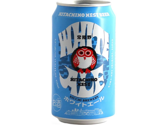 【お取り寄せ】木内酒造 常陸野ネストビール ホワイトエール 缶 350mL