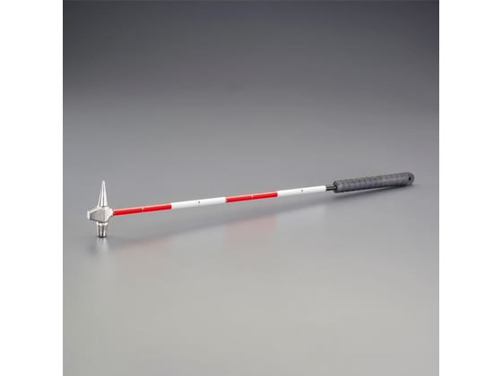 【仕様】●メーカー…土牛産業（DOGYU）　●型番…02758　●全長…630mm　●頭の全長…92mm　●頭径…φ13　●全重量…280g　●材質…本体：炭素工具鋼　シャフト部：グラスファイバー　●3点の打撃面で打音検査が可能です。　●コンクリートの打音検査に最適です　●目盛付でクラックの大きさや補修材注入穴のピッチを簡易測定できます。　●落下防止コード対応穴付【備考】※メーカーの都合により、パッケージ・仕様等は予告なく変更になる場合がございます。【検索用キーワード】エスコ　えすこ　ESCO　Esco　板金　石工　左官　大工　内装　塗装　ガラス道具　ひび割れ打診棒　検査ハンマー　テストハンマー　テストハンマー　280g　630mm点検ハンマー（目盛付）　280g　630mm　点検ハンマー（目盛付）　EA575WD−27　EA575WD27　工事用品　土木作業・大工用品　土牛産業　ドギュウサンギョウ　DOGYU　どぎゅうさんぎょう　R989NP