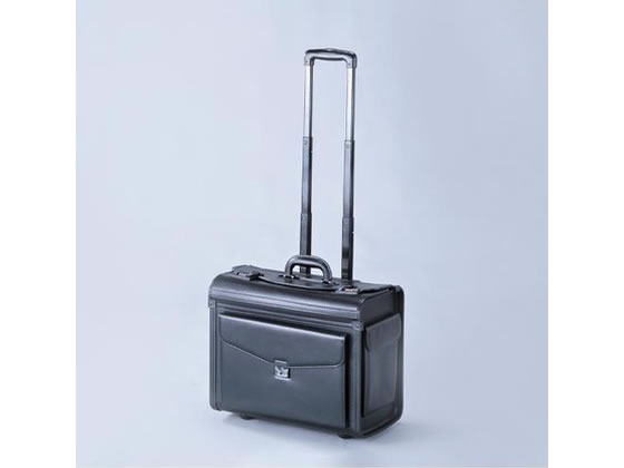 【仕様】●サイズ（W×D×H）mm…外寸：460×260×400　内寸：410×200×340　●容量…27L　●重量…3．95kg　●材質…PVC　●キャスター…自在×2　●2輪キャスター付　●ダイヤル錠付　●B4ファイル対応　●収納式キャリーバーは高さ調節可能　●カタログや書類、資料などがたくさん入る収納力　●カード入れ、ペン差し、ファスナー付き小物入れポケット付　●正面には鍵付きカブセポケット付　●内ポケット1個、ペン差し、カード入れ【備考】※メーカーの都合により、パッケージ・仕様等は予告なく変更になる場合がございます。【検索用キーワード】エスコ　えすこ　ESCO　Esco　オフィス機器　OA用品　備品　かばん　オフィス家具　ビジネスバッグ　キャリーケース　靴メンテナンス　キャリーケース（ソフト）　キャリーバッグ　460x400x260mm　27Lキャリーケース　460x400x260mm　27L　キャリーケース　EA927BH−7　EA927BH7　日用雑貨　バッグ　R597NR