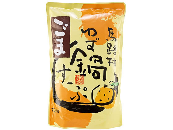訳あり)馬路村農業協同組合 ゆず鍋すーぷ ごま 700g