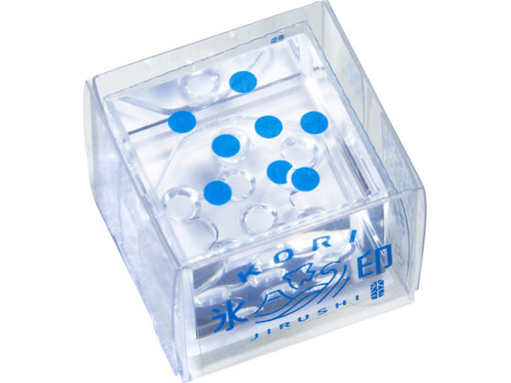 キングジム 透明スタンプ 氷印 ドット CLSA22-009 スタンプタイプ デコレーション...