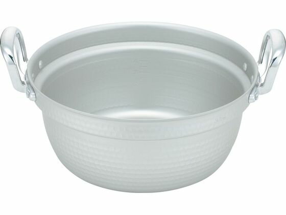 Ih Incompatible - 【レビュー投稿で100円OFFクーポン】【お取り寄せ】北陸アルミ マイスター料理鍋 27cm (目盛付) 両手鍋 外輪鍋 円付鍋 片手鍋 鍋 フライパン 厨房 キッチン