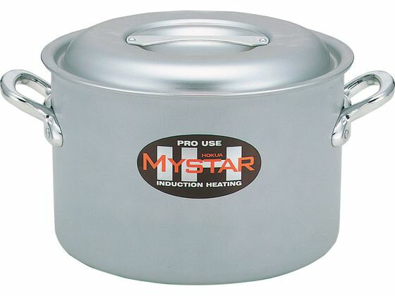 Stock Pots - 【レビュー投稿で100円OFFクーポン】【お取り寄せ】北陸アルミ 業務用マイスター IH半寸胴鍋 30cm 寸胴鍋 鍋 フライパン 厨房 キッチン
