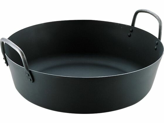 【レビュー投稿で100円OFFクーポン】送料無料【お取り寄せ】MT IH鉄揚鍋 45cm (板厚3.2mm) 揚鍋 フライヤー 鍋 フライパン 厨房 キッチン