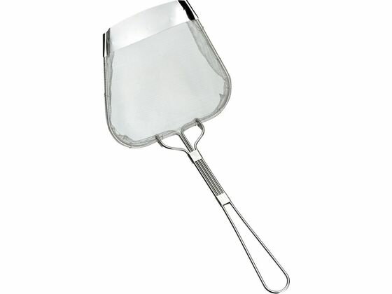 【ポイント2倍★19日20:00〜26日1:59迄】【お取り寄せ】18-8 手作り角型カス揚 中 かす揚げ フライヤー網 鍋 フライパン 厨房 キッチン