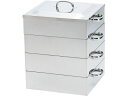 【レビュー投稿で100円OFFクーポン】送料無料【お取り寄せ】PE 業務用角蒸器 3段 60cm 蒸し器 セイロ 鍋 フライパン 厨房 キッチン