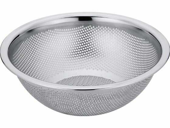 【レビュー投稿で100円OFFクーポン】【お取り寄せ】三宝産業 UK 18-8 HACCP対応 パンチング 水切りボール 27cm ボウル ザル バット 厨房 キッチン