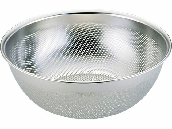 【レビュー投稿で100円OFFクーポン】【お取り寄せ】三宝産業 UK 18-8 HACCP対応 深型パンチボール 27cm ボウル ザル バット 厨房 キッチン