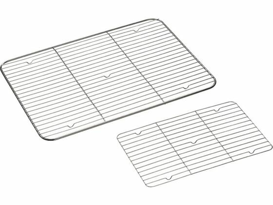 【レビュー投稿で100円OFFクーポン】【お取り寄せ】赤川器物 AG 18-8ケーキバット網 16吋 ステンレスバット 網 ボウル ザル バット 厨房 キッチン