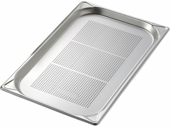【レビュー投稿で100円OFFクーポン】【お取り寄せ】MTI ステンレスGNパン 穴明 1 1 65mm EM8011065PFE ホテルパン ガストロノームパン ボウル ザル バット 厨房 キッチン