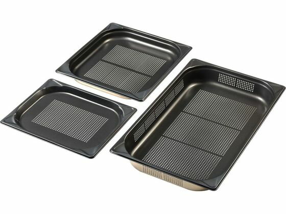 【レビュー投稿で100円OFFクーポン】【お取り寄せ】MTI 18-8ノンスティックGNパンII 穴明 1 1 100mm ホテルパン ガストロノームパン ボウル ザル バット 厨房 キッチン