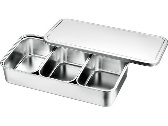 【楽天スーパーSALE限定★ポイント2倍＆2,000円クーポン】【お取り寄せ】赤川器物 AG 21-0 大型調味料入 3ヶ入 調味料バット 容器 ボウル ザル バット 厨房 キッチン