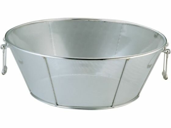 樂天商城 - 【レビュー投稿で100円OFFクーポン】送料無料【お取り寄せ】弁慶 18-8 パンチング 揚げざる 65cm 穴5mm HF-P-65-5 給食大型ザル 給食 厨房 キッチン