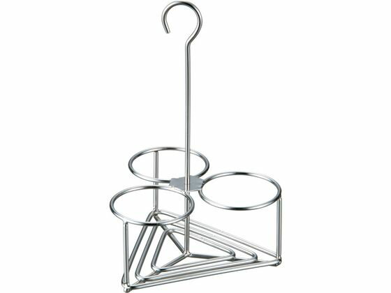 【ブラックフライデー限定★27日9:59迄店内ポイント2倍】【お取り寄せ】エムテートリマツ MT18-8 ディスペンサー スタンド 3連 泡立て 調味料入れ ロ...