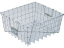 【レビュー投稿で100円OFFクーポン】【お取り寄せ】MT 18-8 食器篭 A-1 40×37×19cm テーパー付 食器カゴ 給食 厨房 キッチン