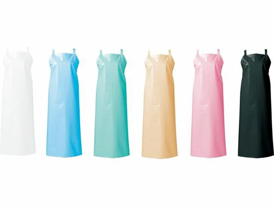 Gingham Aprons - 【マラソン限定★2,000円クーポン＆ポイント2倍】【お取り寄せ】ワコウ マイティクロスエプロン M 胸当タスキ掛 E1001-0 ホワイト エプロン 前掛け ウェア 保護衣 安全保護