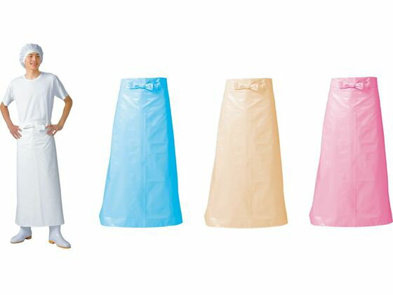 Sommelier Aprons - 【マラソン限定★2,000円クーポン＆ポイント2倍】【お取り寄せ】ワコウ マイティクロスエプロン 腰下 M E1002-2 グリーン エプロン 前掛け ウェア 保護衣 安全保護