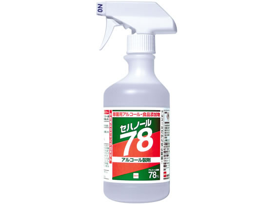 セハノール78 (アルコール製剤) トリガー付スプレー 500mL