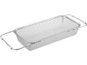 【レビュー投稿で100円OFFクーポン】【お取り寄せ】新越ワークス 水切れの良いバスケット 33025 水切りバスケット カゴ 清掃 衛生 水廻り 厨房 キッチン