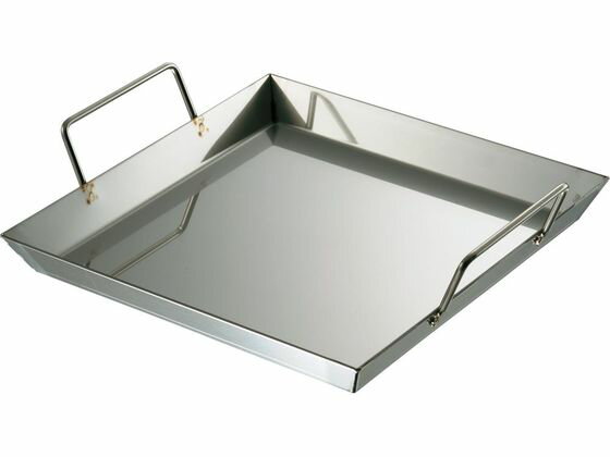 【レビュー投稿で100円OFFクーポン】【お取り寄せ】エムテートリマツ ステン角なべ 30cm 厚2.0mm 宴会卓上 卓上 厨房 キッチン テーブル