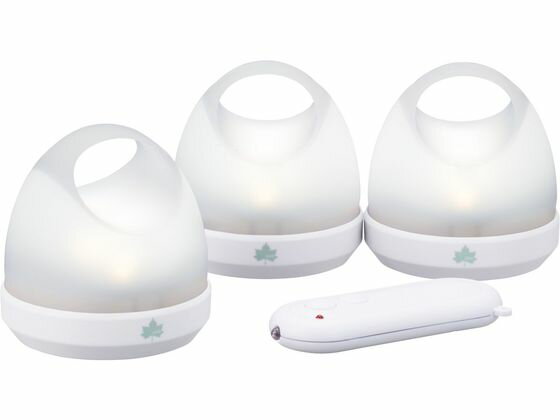 ロゴス リモコンユニティーランタン-BA(3pcs) ライト ランタン アウトドア キャンプ 釣り具のサムネイル