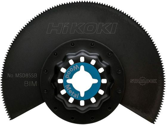 【仕様】●サイズ：刃幅85、厚み0．9mm●刃先：バイメタル●用途：木材・金属の切断、木材のきわ切り、釘・銅管の切断●被削材：木材・金属【備考】※ブランド名が日立工機（Hitachi Koki）から「HiKOKI（ハイコーキ）」へ順次変更となります。※メーカーの都合により、パッケージ・仕様等は予告なく変更になる場合がございます【検索用キーワード】ハイコーキ　はいこーき　HIKOKI　Hikoki　マルチツールブレードMSD85SB　マルチツール　ブレードMSD85SB　マルチツールブレードMSD85SB　1個　作業用品　工具　アクセサリ　アクセサリー　0037−0792　00370792　RV9229