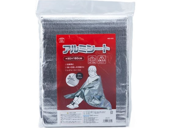 【お取り寄せ】スマイルキッズ アルミシート ABO-043 寒さ対策 避難グッズ 防災