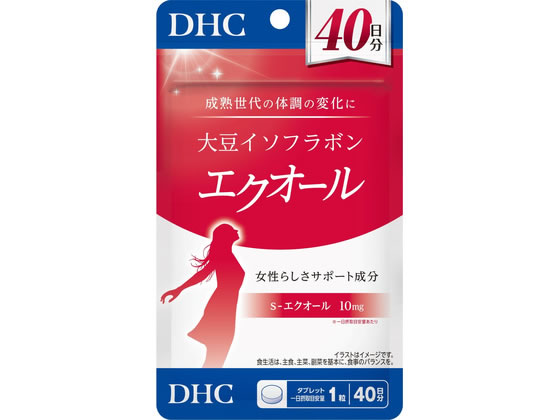 【レビュー投稿で100円OFFクーポン】【お取り寄せ】DHC 大豆イソフラボンエクオール 40日分 サプリメント 健康食品