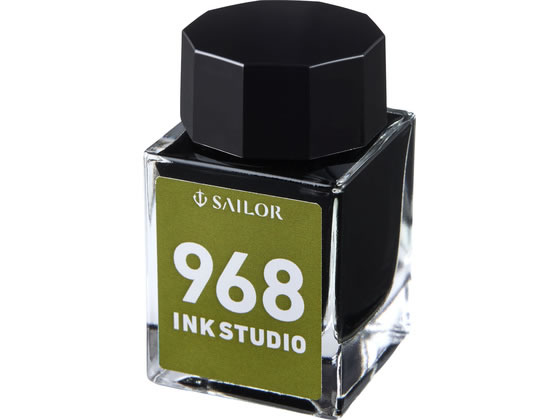【お取り寄せ】セーラー 万年筆用ボトルインク INK STUDIO 染料 20mL 968 131300968