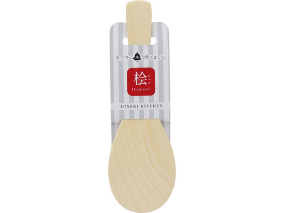 【商品説明】持ち手が木製のため、手になじみやすく持ちやすい【仕様】●材質：ヒノキ材【備考】※メーカーの都合により、パッケージ・仕様等は予告なく変更になる場合がございます。【検索用キーワード】TAKAGI　タカギ　桧　ヒノキ　しゃもじ　15082中　ごはん　盛り付け　木製　持ち手　木製しゃもじ　飯杓子　R356NZごはんの盛り付けに