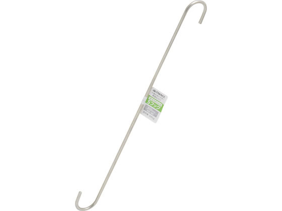 【商品説明】さびにくいステンレス製本体×1【仕様】●耐荷重約5kg●材質：18ー8ステンレス【備考】※メーカーの都合により、パッケージ・仕様等は予告なく変更になる場合がございます。【検索用キーワード】TAKAGI　タカギ　ステンレスSフック　Sフック　スリム　310mm　31cm　18−8ステンレス　ステンレス製　耐荷重5kg　小物吊り下げ　整頓　さびにくい　R660NZ小物などの吊り下げ・整頓などに