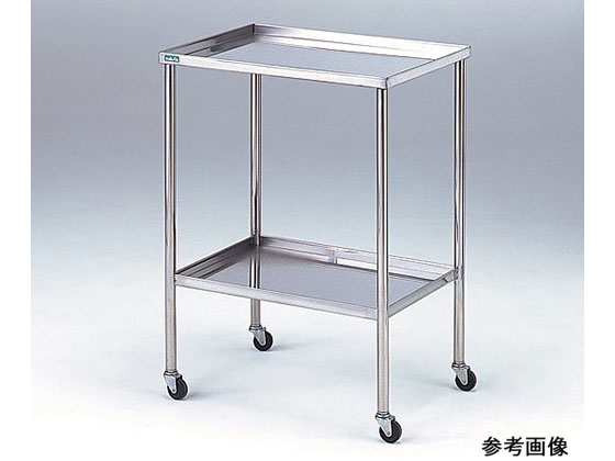 【レビュー投稿で100円OFFクーポン】送料無料【お取り寄せ】ナビス マテリアルワゴン ゴールド550 ミニ 器械卓子 カート ワゴン 医療用運搬 搬送 看護 医療(4)