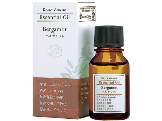 【レビュー投稿で100円OFFクーポン】【お取り寄せ】アズワン デイリーアロマエッセンシャルオイル 10mL ベルガモット 13921 リラクゼーション 美容 健康 癒し 看護 医療