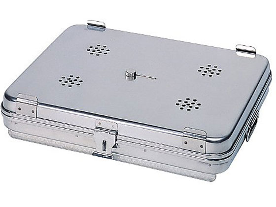 樂天商城 - 【レビュー投稿で100円OFFクーポン】【お取り寄せ】松本製器 卓上オートクレーブ用角カスト フタ・底開閉式 240×180×40mm HM