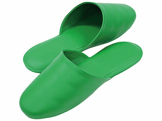 【楽天スーパーSALE限定★ポイント2倍＆2,000円クーポン】【お取り寄せ】アズワン スリッパ(抗菌ノーブル)グリーン 1足 シューズ スリッパ サンダル 医療向け スタッフウエア 白衣 ナースシューズ 看護 医療