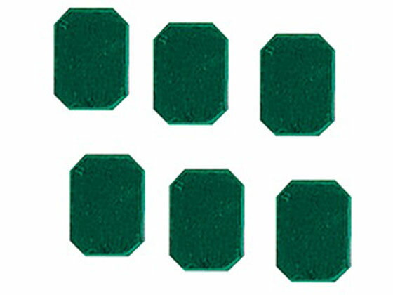 【レビュー投稿で100円OFFクーポン】【お取り寄せ】ナビス マグネットマーク(文字なし)グリーン 6個入 JC型 入院患者一覧表 識別 表示 病室 居室備品 看護 医療