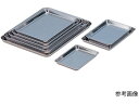 【マラソン限定クーポン★11日9:59迄ポイント2倍】送料無料【お取り寄せ】クローバー ステン角型バット 560×415×22mm 22 バット トレー 金属製 金属容器 計量器