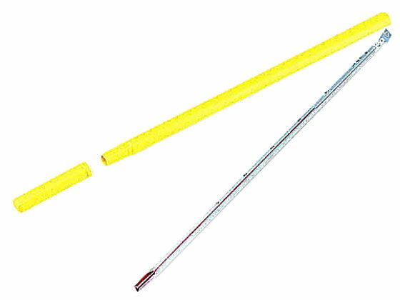 【レビュー投稿で100円OFFクーポン】【お取り寄せ】アズワン 温度計(フッ素樹脂コート)0~200°C アルコール アナログ温度計 温度 湿度 計測器 計量器