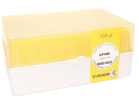 Rakuten - 【レビュー投稿で100円OFFクーポン】【お取り寄せ】ギルソン キャピラリー&ピストン CP-100(96×2ボックス) F148414 マイクロピペット 分注 実験室用備品