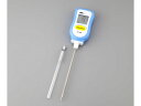 【お取り寄せ】アズワン 食品用中心温度計 マグネット付 T熱電対 MT-809 デジタル温度計 湿度 計測 研究用