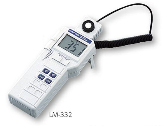 【お取り寄せ】アズワン 照度計 LM-332アズワン 照度計 LM-332 照度計 環境計測 研究用