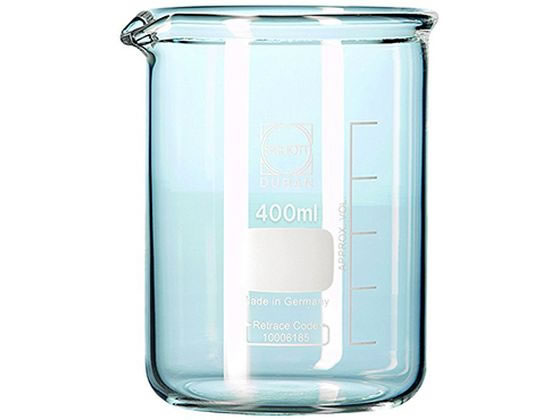 乐天商城 - 【レビュー投稿で100円OFFクーポン】【お取り寄せ】SCHOTT DURAN 極厚ビーカー 400mL 211074104 ビーカー 計量カップ コップ ガラス容器 計量器