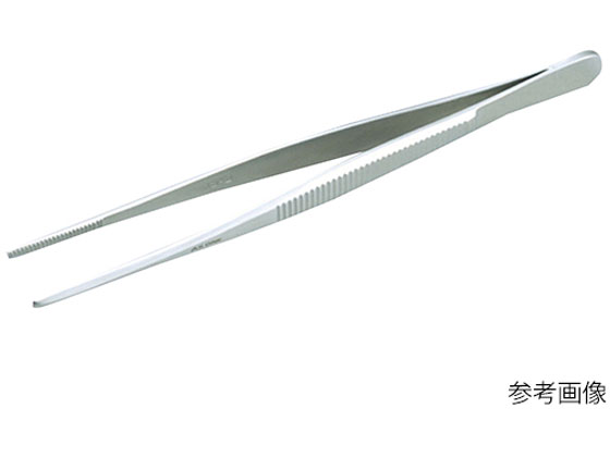 【マラソン限定2,000円クーポン★20日〜27日9:59迄ポイント2倍】 【お取り寄せ】アズワン 無鈎ピンセット 直型180mm No.1 解剖キット 病理 動物実験 分析 検査 研究用