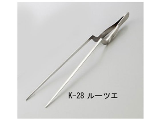 樂天商城 - 【レビュー投稿で100円OFFクーポン】【お取り寄せ】KFI ピンセット ルーツエ 180mm K‐28 ピンセット 精密ピンセット 実験用小物 機材