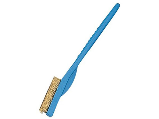樂天商城 - 【レビュー投稿で100円OFFクーポン】【お取り寄せ】アズワン 作業用ブラシ 青 真鍮 1本入 A-B