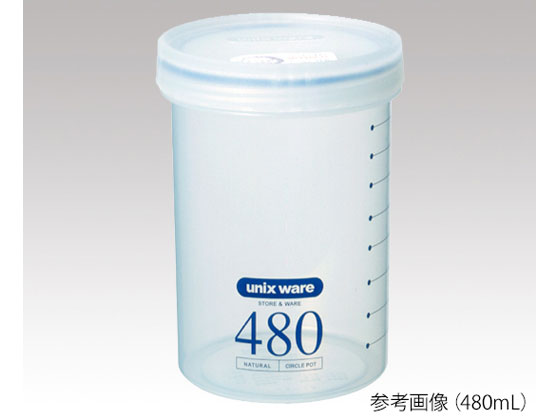 楽天ココデカウ【お取り寄せ】アスベル サークルポット 1450mL PS-35アスベル サークルポット 1450mL PS-35 小型容器 樹脂製 樹脂容器 計量器 研究用