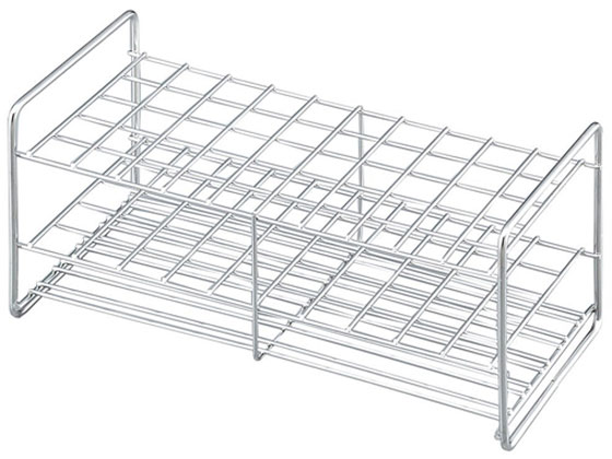 【お取り寄せ】サンポー ステンレス試験管立 配列:5×10 サイズ:□15mm 13‐50Lサンポー ステンレス試験管立 配列:5×10 サイズ:□15mm 13‐50L ラック スタンド ホルダー 実験用 小物 機材 研究用