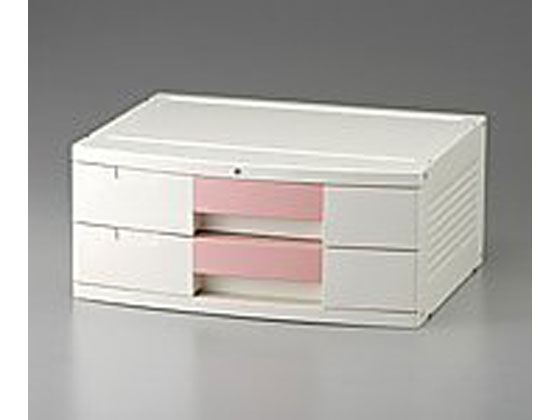 【ブラックフライデー限定★27日9:59迄店内ポイント2倍】【お取り寄せ】ナビス トレイBOX(鍵付)A3用ピンク 470×360×205mm 304H 手術室...