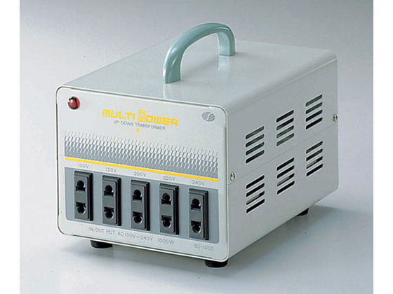 【ブラックフライデー限定★27日9:59迄店内ポイント2倍】【お取り寄せ】アズワン 海外用トランス(MULTI-..